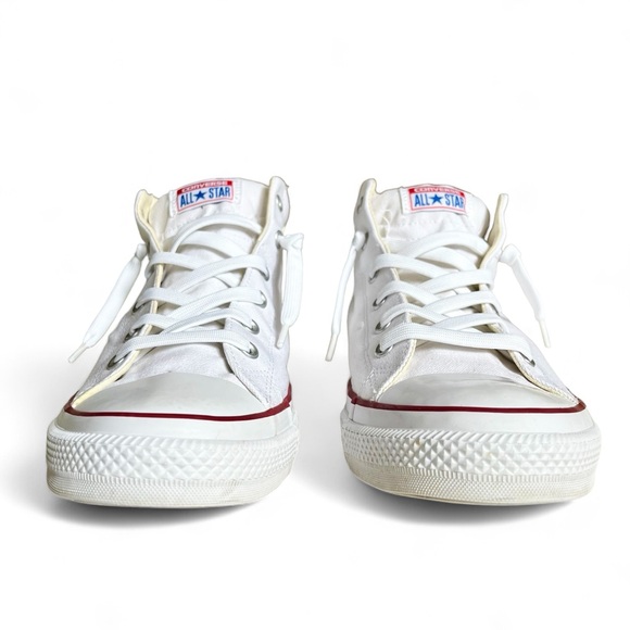 Converse Chuck Taylor All Star Street Mid White Natural 149546F Mens Size US 13 - Picture 3 of 11